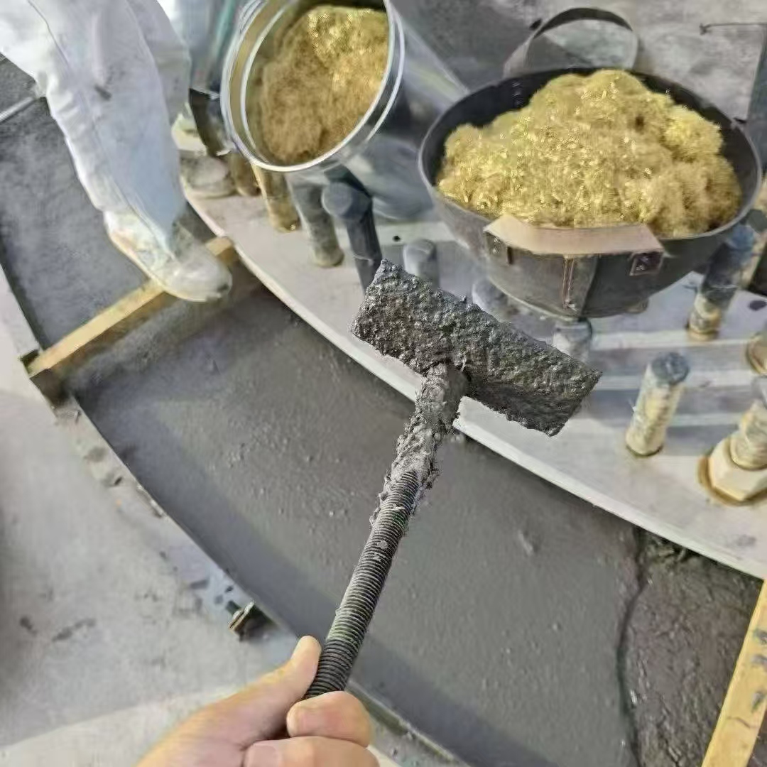 鸡泽C120钢纤维高强无收灌浆料 轧机压缩机汽轮机发电机锻压设备底座灌浆材料